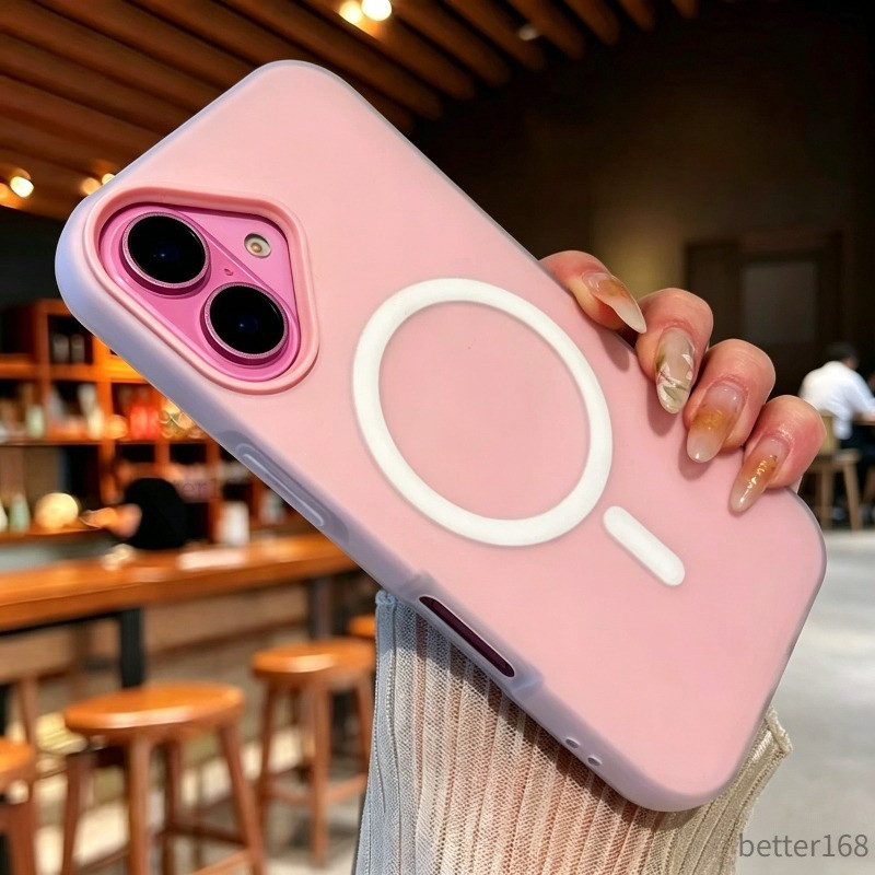 Ốp Lưng Từ Tính Cho IPhone 13 14 15 16 17 Pro Max Chống Sốc Bảo Vệ Camera đẹp