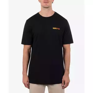 Hurley Thời Trang In Chữ Nam Cotton Cao Cấp Kích Thước Lớn Cổ Tròn Tay Ngắn 0522