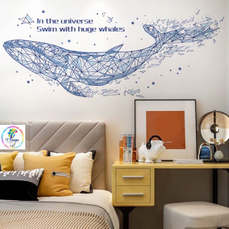 "Decal dán tường mới cho trang trí nhà cửa và cửa hàng đẹp mắt"
