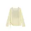 Phong Cách Hàn Quốc Lười Mỏng Phong Cách Slanted Vai Chống Nắng Áo Thun Dài Tay Lớp Camisole