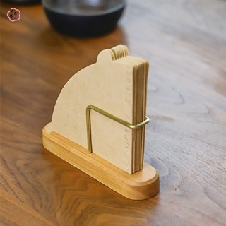 Giá đỡ bộ lọc cà phê V60 dung tích lớn, giữ tới 35 bộ lọc hình quạt