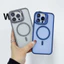 Ốp lưng gắn ống kính, cho iPhone 15, 14, 13, 12, 11, pro max, 15, 14 plus, có bảo vệ camera, acrylic, trong suốt, mờ, cứng, giá đỡ tích hợp, ốp điện thoại từ tính.