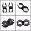 ITRUMPET 6 Kẹp Ống PVC, Dụng Cụ Làm Vườn Kẹp Ống 20 / 25mm, Tưới Nông Nghiệp Chất Lượng Cao Loại Chữ U Hỗ Trợ Ống Nước