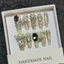Sang Trọng Bướm Bóng Nhiều Màu Sắc Zircon Bướm Starlight Mùa Thu Làm Trắng Da Nguyên Chất Handmade Đeo Móng Tay Kim Cương Móng Tay Trung Thu Lễ Hội Quà Tặng