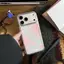 Gradient tim hồng Ứng dụng iPhone 17/16P trường hợp điện thoại 15P xuyên qua 13/14 nổ