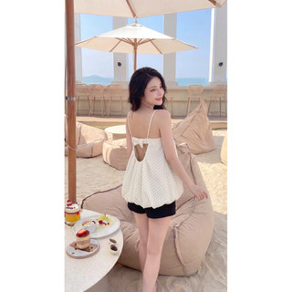 SET BI KÈM QUẦN ÁO 2 DÂY THIẾT KẾ NƠ LƯNG GỢI CẢM CỰC HOT DỄ MẶC THỜI TRANG THOITRANGNAM1986
