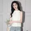 Áo Vest dây nơ ngọt ngào mùa hè kiểu Pháp Gạc xích liên kết Pure Desire không tay sang trọng quây hàng đầu