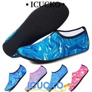ICUCKO Tất Lặn Nước Mềm Dẹt Đi Bộ Yoga Lướt Sóng Nam Nữ Giày Đi Biển