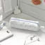 Bút chì AFOF, Túi đựng bút màu kem đa chức năng, Túi đựng văn phòng phẩm dung lượng lớn chấm bi Hàn Quốc dành cho học sinh