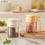 Bình đựng gia vị kín Bình đựng gia vị thủy tinh chống ẩm có thìa Hộp đựng gia vị muối nhà bếp Máy lắc muối gia vị VN