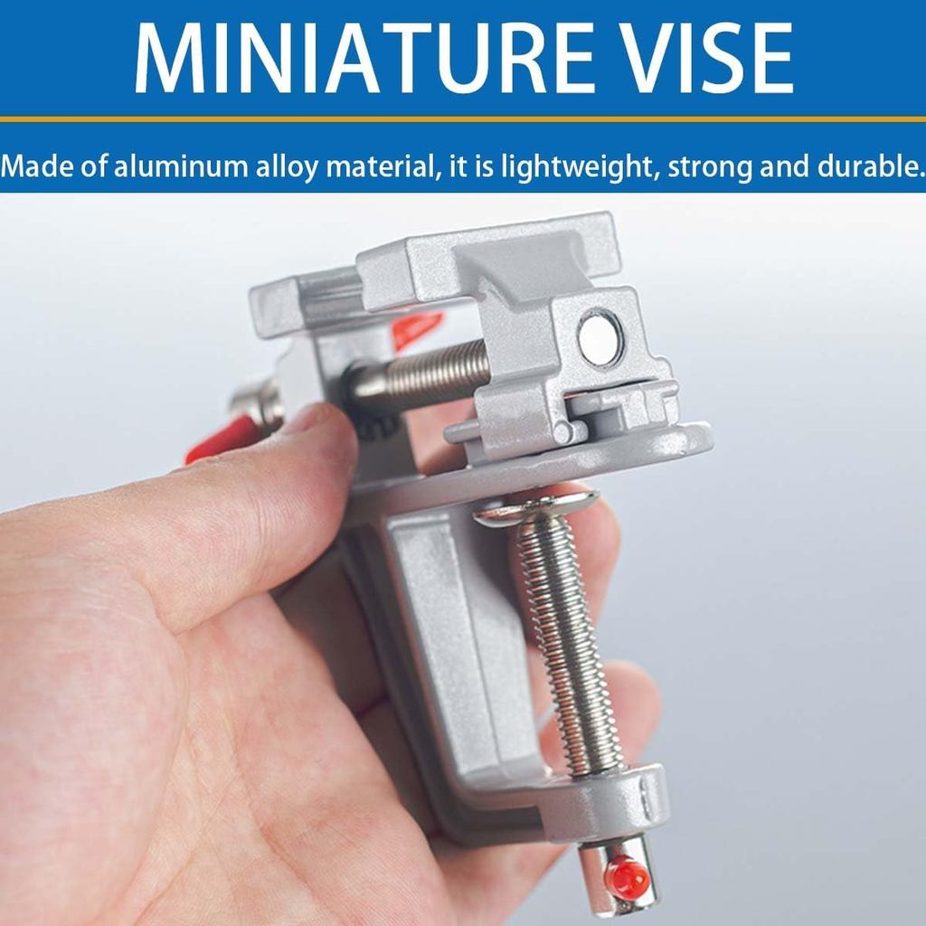 Mới Mini Bench Vise Bàn Nhỏ Phó Tay Vise Đa Năng Hộ Gia Đình Phòng Thí Nghiệm Kẹp Dụng Cụ Cho Bàn Làm Việc