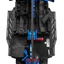 Sợi Carbon Trái + Bên Phải Váy Trượt Tấm Dự Phòng Cho ARRMA F1 KHÔNG GIỚI HẠN 1 / 7 RC Xe Ngắn Khóa Học Trôi Phụ Kiện