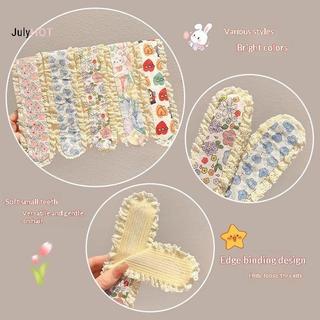 JULYHOT Họa Tiết Hoa Viền Tóc Stier Cho Nữ Bộ 5 Miếng Dán Đầu Trước Chống Trơn Trượt Cho Chăm Sóc Da Quản Lý Tóc Massivedeals