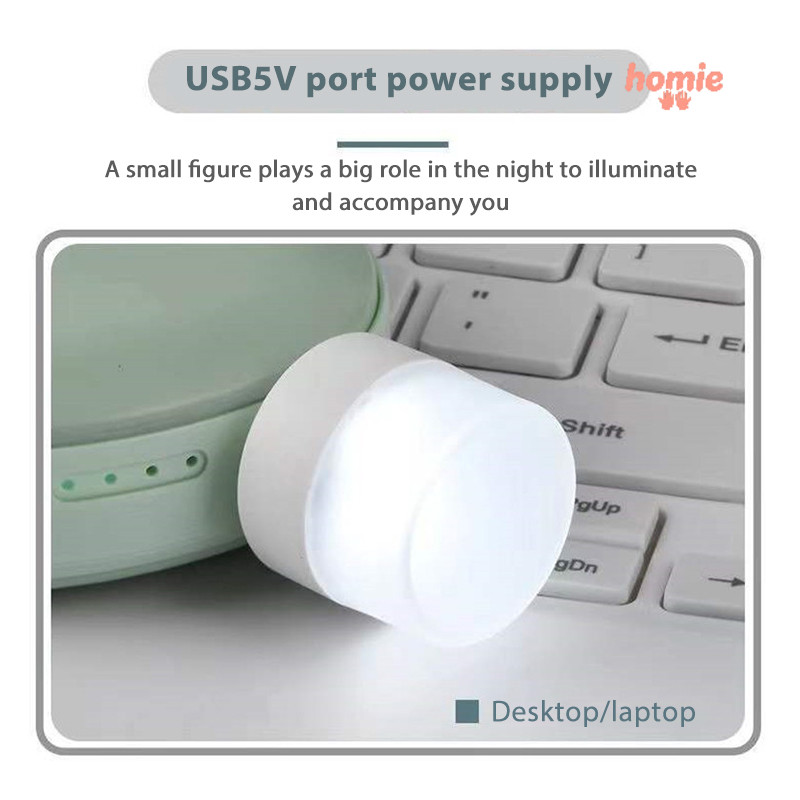 Đèn cắm USB, đèn sạc pin dự phòng cho máy tính, đèn LED bảo vệ mắt, đèn đọc sách, đèn ngủ nhỏ hình tròn.