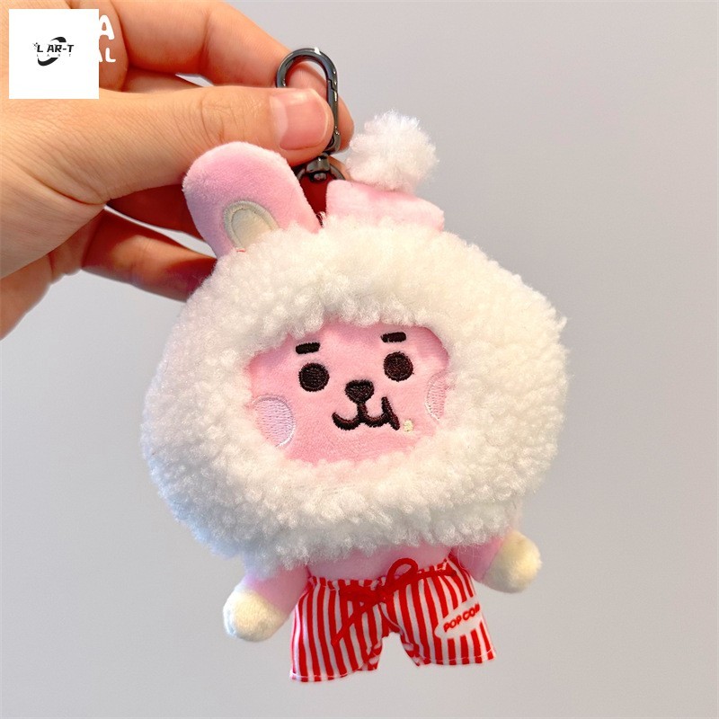 Mặt dây chuyền búp bê sang trọng dễ thương BT211 - Thiết kế bánh tráng miệng đan chéo hợp thời trang