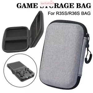 ITRUMPET 1 Cái Máy Chơi Game, Túi Đựng Dây Kéo EVA Túi Bảo Quản Máy Chơi Game, Túi Bảo Vệ Cứng Di Động Chống Trầy Xước Bền Đẹp Chống Rơi Cho R36S / R35S