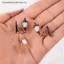 MỚI 1: 87 Thu Nhỏ Đèn LED Cột Đèn Tường Mô Hình DIY Micro Phong Cảnh Kiến Trúc Bố Trí Đường Phố Vintage Cho Đường Sắt SKY