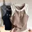 Áo Vest tập Yoga có đệm ngực nữ Phong cách mới Chạy bộ thể dục Thể thao Pilates Huấn luyện màu sắc tương phản Thiết kế dây kéo hàng đầu