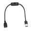 YU7K Trắng Đen USB Nam Nữ Cáp Nối Dài Với 501 Nút Công Tắc Cáp USB Chuyển Đổi USB Cáp Sạc Đèn LED Thanh Cáp
