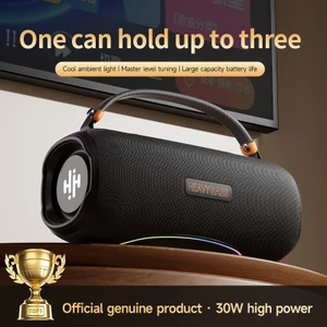 Loa Bluetooth Heavy Bass 10 Công Suất 30W Âm Bass Căng Pin Trâu LED RGB Nháy Theo Nhạc