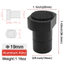 Hợp Kim Nhôm Chế Biến Gỗ Để Bàn Thẻ 19 / 20mm Với Thảm Chống Trơn Trượt Để Bàn Khối Thẻ Bàn Giới Hạn Khối Bàn Làm Việc Phụ Kiện KIF1