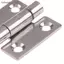 Luckyew 40 * 40 * 2mm Bản lề bằng thép không gỉ Thiết bị công nghiệp Bản lề tủ TQ