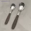Thìa Inox Có Giả Hạt Gỗ Tay Cầm Nhà Bếp Bộ Đồ Ăn Bộ Đồ Ăn Bữa Tối Món Tráng Miệng Cơm Thìa Canh Tiện Ích MỚI