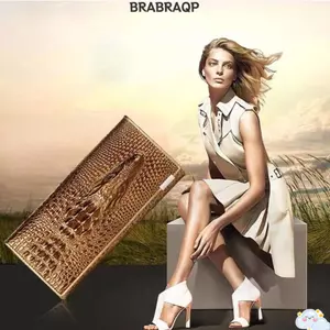 Ví Nữ BRARAA, Ví Da PU Đa Năng Da PU, Phong Cách Vintage Thiết Kế Billfold Hạt Cá Sấu Dây Kéo Ví Đựng Tiền Xu Dung Tích Lớn Sử Dụng Hàng Ngày