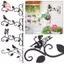 PWSSEND Vườn Cây Móc Treo, Trang Trí Nhà Cửa Sắt Treo Giỏ Hoa Chân Đế, Bền Trong Nhà Ngoài Trời Sân Vườn Sân Sau Trang Trí Treo Tường Móc Treo Cây Treo Tường