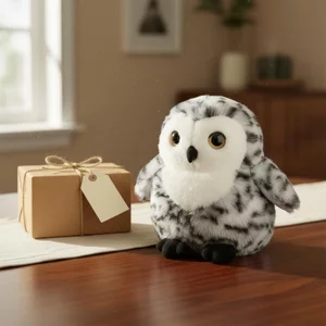 Thân Thiện Với Trẻ Em Thực Tế Cú Nhồi Bông Động Vật Cuddly Cú Thú Nhồi Bông Đồ Chơi Chất Liệu Cao Cấp Cho Trẻ Em