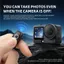 WANYEDI Finger Shutter Remote, Vòng điều khiển từ xa Mini có thể sạc lại, Điều khiển từ xa vòng nhẹ chống nước cho phụ kiện máy ảnh hành động DJI Osmo Action 6 / 5Pro / 4 / 3