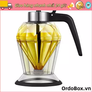 Hộp đựng mật ong thủy tinh ORDOBOX, Chai dầu đa chức năng dung tích lớn, Chai giấm 200ml Dầu ăn được