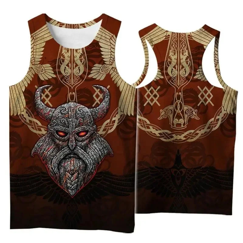Retro Tree of Life Tattoo Crow Tank Top, Áo Vest mùa hè không tay in 3D, phong cách mềm mại thoáng khí