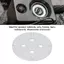 apill Yunseity Audio Wall Plate Hợp kim nhôm 4 vị trí Loa Binding Post Terminal cho Dual 1/4 in Jack cắm tai nghe Bảng điều khiển ổ cắm Cài đặt khác nhau (Bạc)