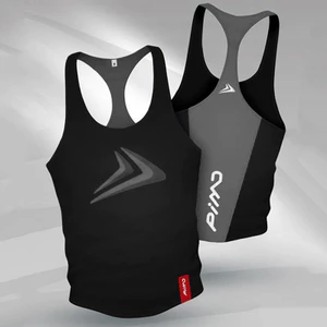 Muscle Boy Mùa Hè Thể Dục Áo Vest Nam Bóng Rổ Thi Đấu Chạy Bộ Huấn Luyện Co Giãn I-Vest Thể Thao