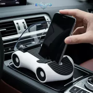 E-WOITD 360° Giá đỡ điện thoại mô hình ô tô xoay Giá đỡ tự dính Giá đỡ chắc chắn cho điện thoại thông minh Bảng điều khiển và ứng dụng nội thất E-WOITD