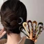 Mới 5 / 10 Chiếc Thanh Lịch Hình Chữ U Sóng Nĩa Tóc 13cm Acrylic Kẹp Tóc Cho Nữ Hàng Ngày Bun Kiểu Tóc Phụ Kiện