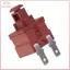 THÊM 1 KAN-L5 2Pin Công tắc chìa khóa tự đặt Máy nước nóng Công tắc máy hút bụi 7.5A 250VAC Nút Công tắc nguồn Lo Nút Công tắc chìa khóa BSS