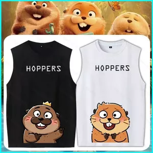 SY3 Hoppers hoạt hình dễ thương mùa hè 140cm-6XL Áo thun ngắn tay YS3