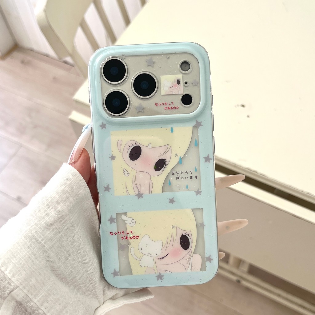 Ốp Điện Thoại Lấp Lánh Cho IPhone 17 Pro Max 17 16 15 Ốp Điện Thoại Chống Rơi