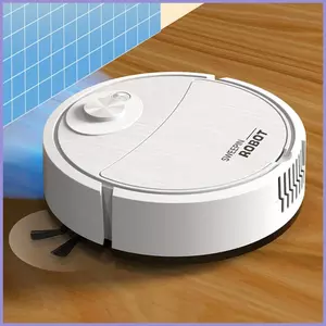 Robot hút bụi sàn USB Robot làm sạch tự động có thể sạc lại Robot làm sạch yên tĩnh với 3 chế độ làm sạch cho mueadsyvn