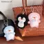 # HB # Hoạt Hình Dễ Thương Thắt Nơ Chim Cánh Cụt Sang Trọng Móc Khóa Kawaii Chim Cánh Cụt Nhồi Bông Mặt Dây Chuyền Búp Bê Bapa Trang Trí Mặt Dây Chuyền Phụ Kiện Quà Tặng.