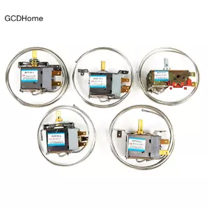 GCDHome 1 Bộ phận tủ lạnh Bộ điều chỉnh nhiệt độ gia đình 250V Bộ điều khiển nhiệt độ kim loại HOT