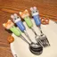Disney Disney Judy Nick Đồng Thương Hiệu Thép Không Gỉ 304 Bộ Đồ Ăn Thìa Nĩa Súp Thìa Cơm Bàn Thìa Giá Trị Cao 6.8