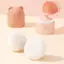 Trong kho gấu hình bé Bột lưu trữ hộp đa chức năng rỗng Puff container cho trẻ em cá tuyết