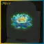BVY Glow-In-The-Dark Lotus Toilet Stiers PVC Tự dính Có thể tháo rời Tường Stier Hiệu ứng phát sáng Xe Stier Trang trí nội thất.