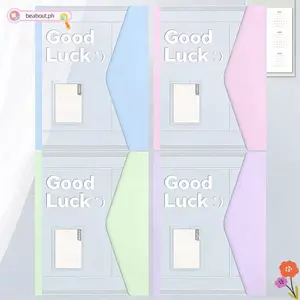 BEABOUT 4 Thư mục tập tin A4, Túi đựng giấy thi chống nước di động, Túi đựng tài liệu trong suốt quay lại trường học