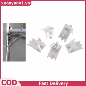 XUAN 5 Chiếc Thép Không Gỉ 304 Kệ Tủ Lạnh Hỗ Trợ Kẹp Tủ Đông Thương Mại Kệ Kẹp Braet Kệ Phần Phụ Kiện Nhà VN
