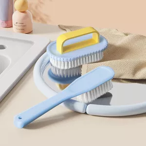 Bàn chải vệ sinh giày Dopamine lông cứng đa năng, không hại giày, dùng rửa quần áo/giày dép 6.9