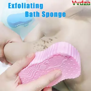 VVDZA Tẩy Tế Bào Chết Tắm Bọt Biển Tắm Chăm Sóc Da Toàn Thân Miếng Lót